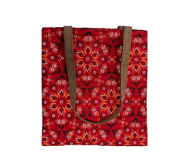 Shweshwe flat bag